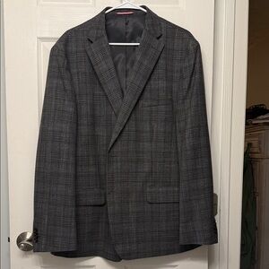 Tommy Hilfiger Charcoal Plaid Sport Coat